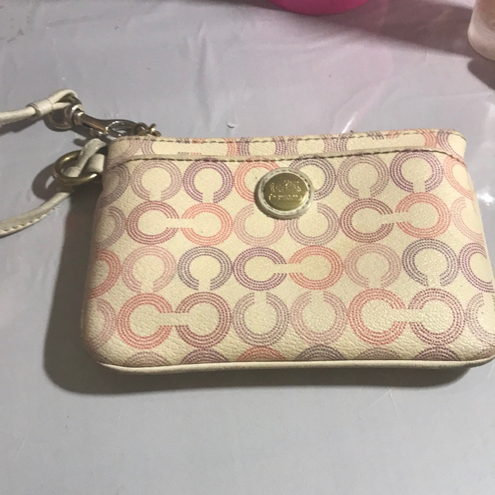 COACH wristlet